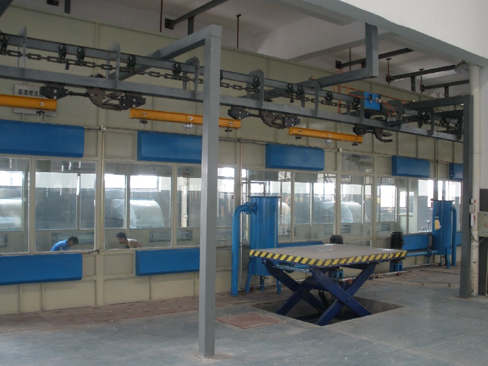 积放式大型涂装线